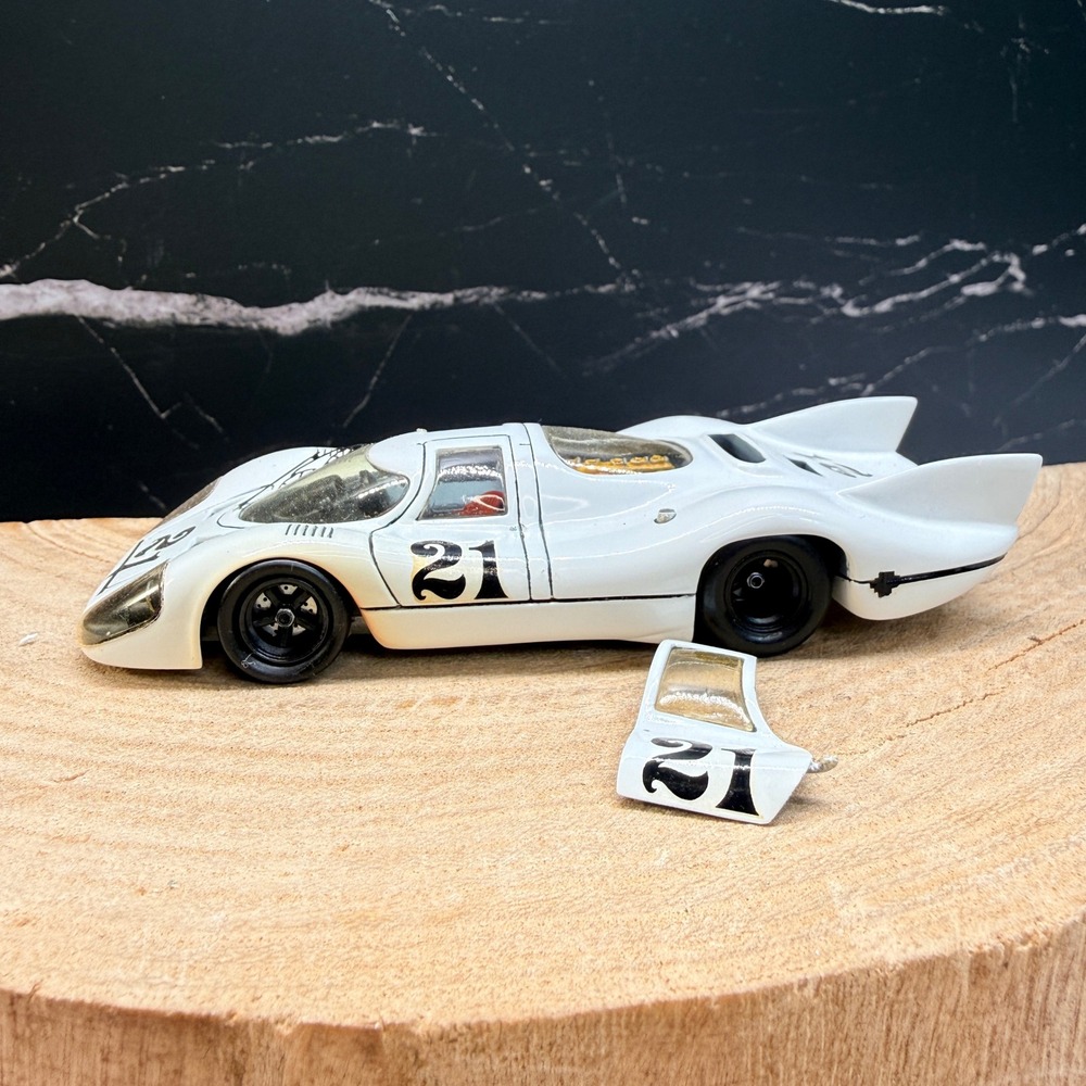Vroom PL Modell Nr. 20 Porsche 917 LH Test-Le Mans 70 Resin 1:43 White No. 21